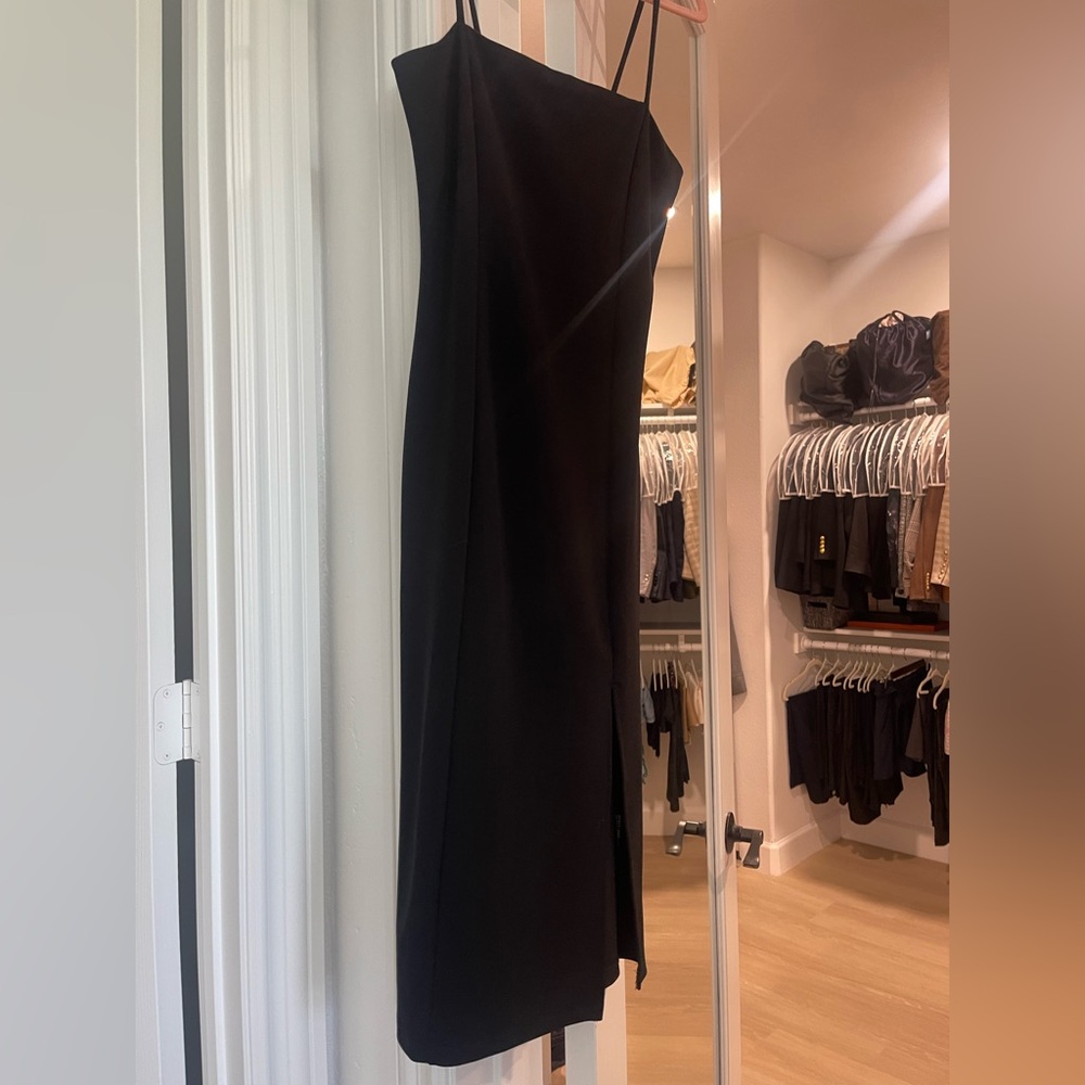 Leith Black Spaghetti Strap Top